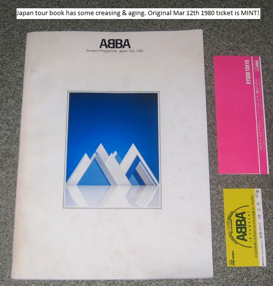Japan 1980 Tour Book