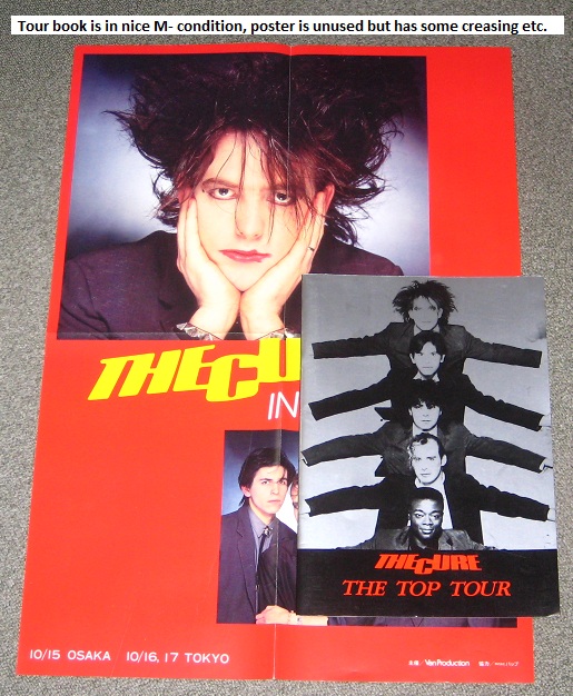 Cure - Japan 1984 Tour Book + Poster Album