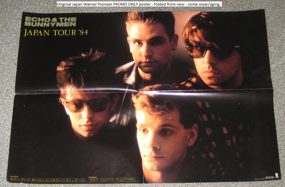 Japan 1990 Tour Flyer