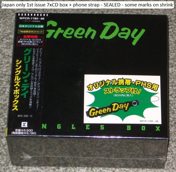 Singles Box Jpn Only 1st Issue