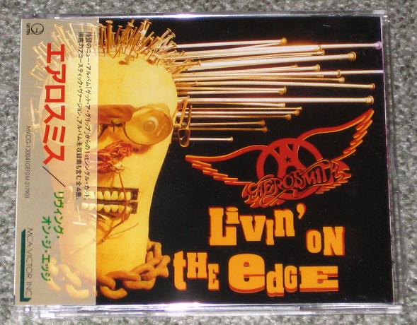 Album Livin On The Edge De Aerosmith Sur Cdandlp