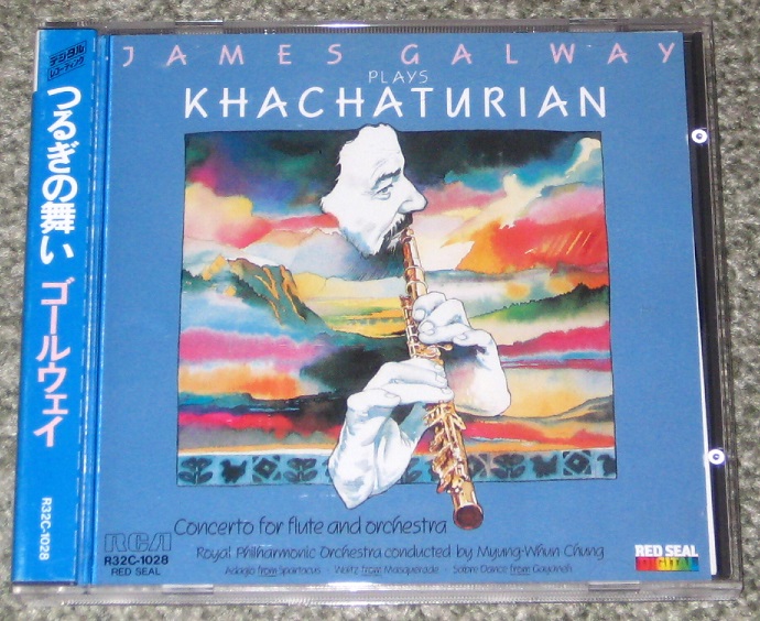 Plays Khachaturian
