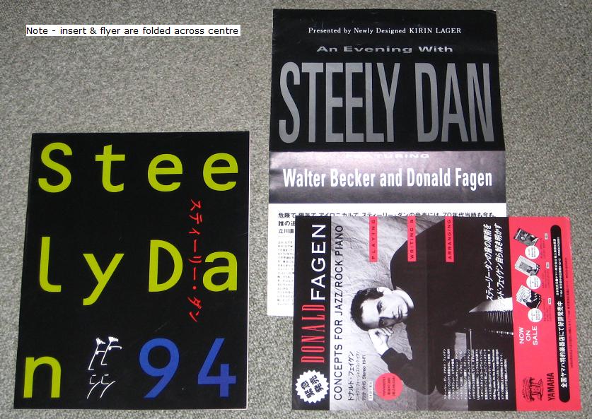 Japan 1994 Tour Book