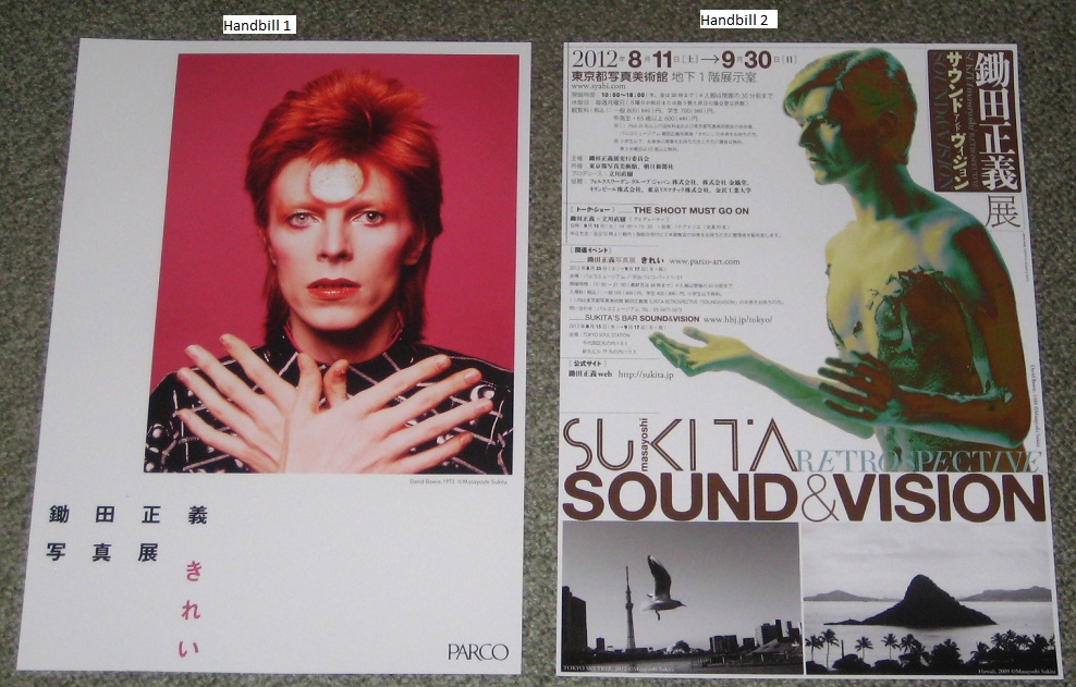 2 X Japan Exhibition Handbills