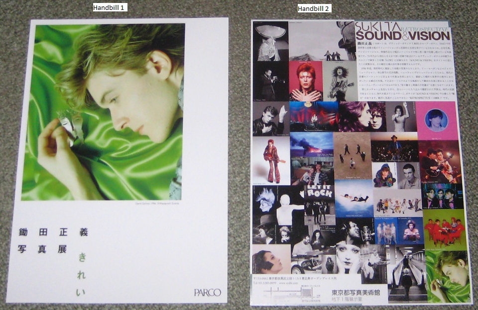 2 X Japan Exhibition Handbills
