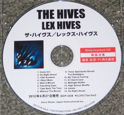 THE HIVES - Lex Hives - CD