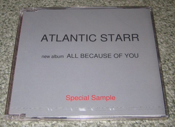 ATLANTIC STARR - All Because Of You - Special - CD
