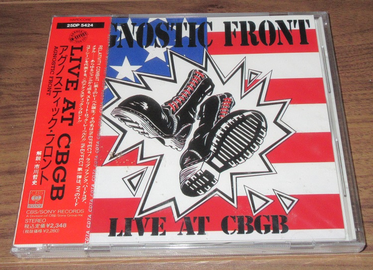 Agnostic Front Live At CBDG