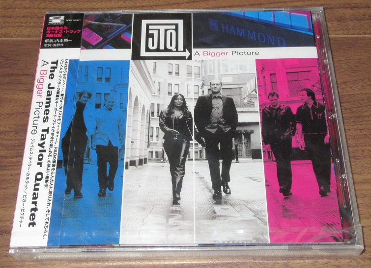 THE JAMES TAYLOR QUARTET - A Bigger Picture - Disque CD