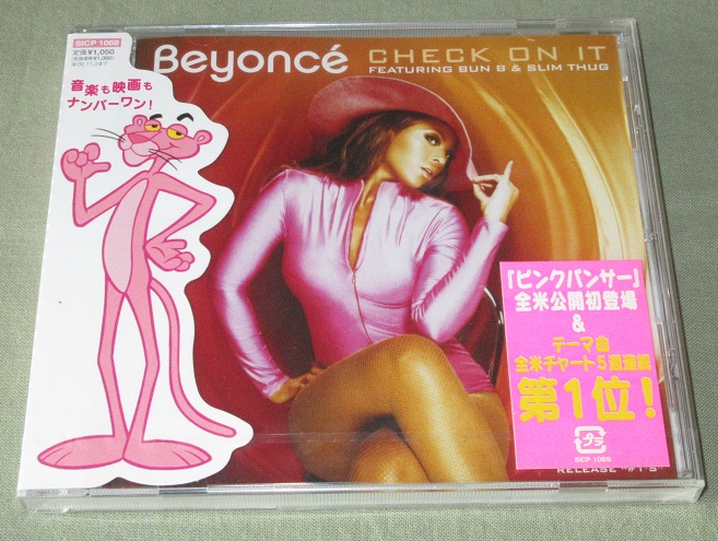 BEYONCE - Check On It - Disque CD single