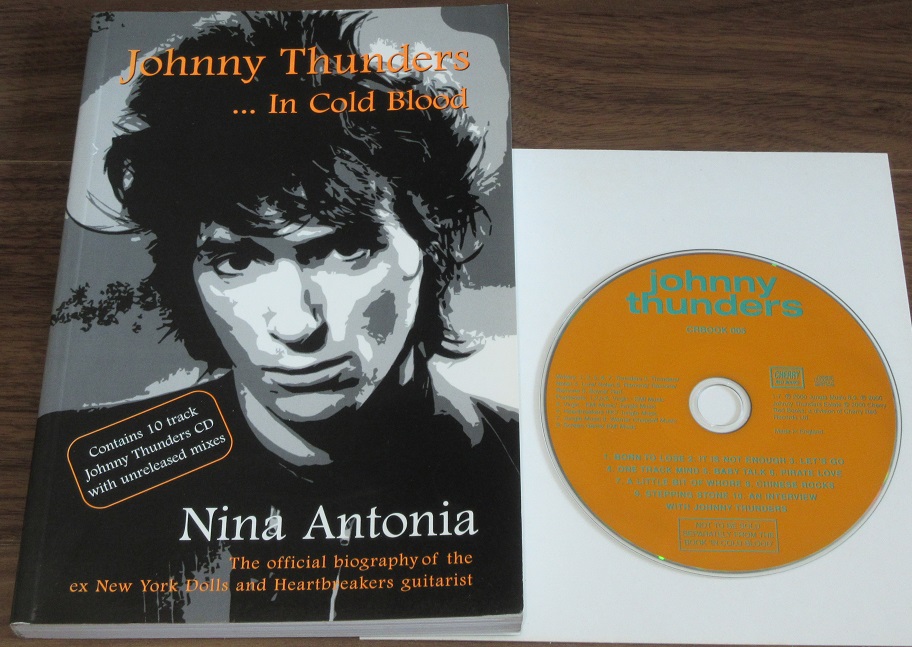 Thunders, Johnny In Cold Blood BOOK & CD set