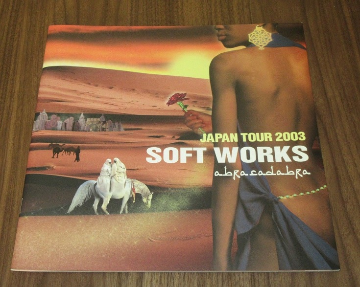 SOFT WORKS - Japan 2003 tour book - Concert Program