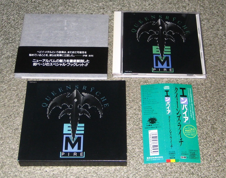 Queensryche Empire (Vinyl Records, LP, CD) on CDandLP