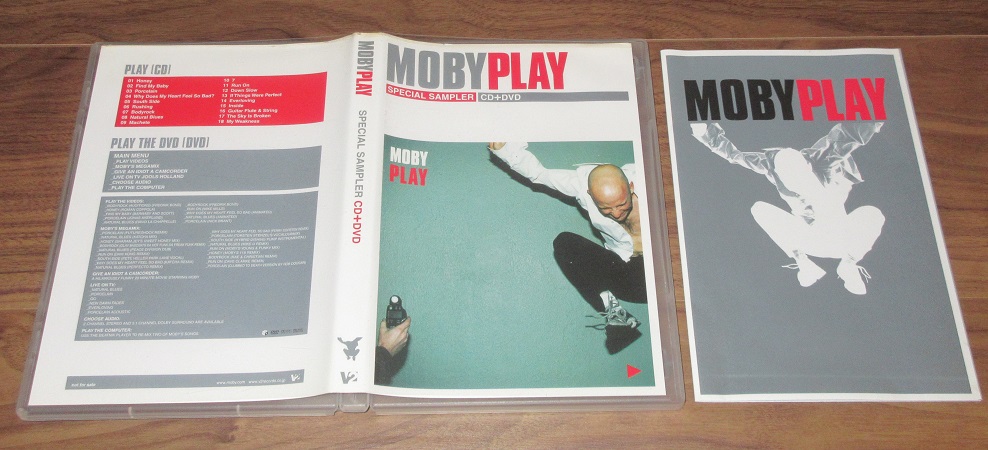 Moby Play Sampler CD + DVD set